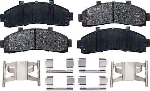 Detroit Axle - Front Brake Kit for 2WD 1995-2001 Ford Explorer, 98-02 Range, 97-01 Mountaineer Replacement Brakes Rotors and Ceramic Brake Pads: 11.30" inch Rotors - [w/Torsion Bar Suspension] in Saudi Arabia