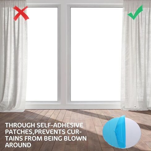 80Pcs Curtain Magnets Closure, Double Sided Magnetic Suction Curtains, Keep Curtain Liner Closed to The Wall, Windproof Stop Protect Splash Clips Home Bedroom Bathroom Office Draperies in Saudi Arabia