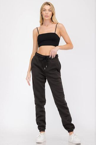 Weiv Gear Women's Growpants - مرن الخصر الرباط المرن في الساق المدببة غير الرسمية لليوغا يوجا الجري. in Kuwait
