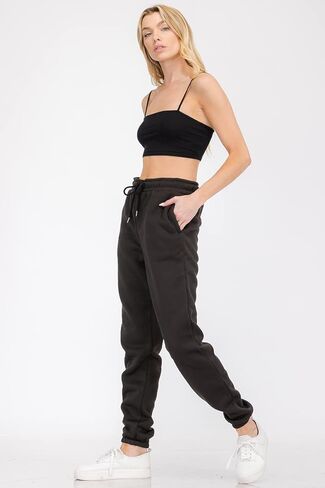 Weiv Gear Women's Growpants - مرن الخصر الرباط المرن في الساق المدببة غير الرسمية لليوغا يوجا الجري. in Kuwait