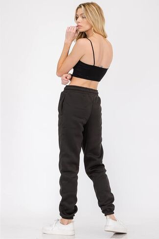 Weiv Gear Women's Growpants - مرن الخصر الرباط المرن في الساق المدببة غير الرسمية لليوغا يوجا الجري. in Kuwait