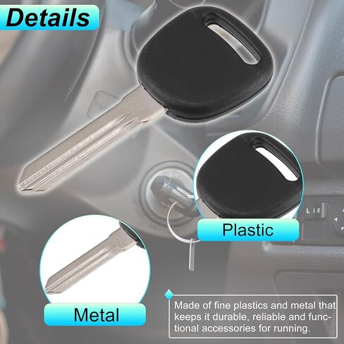 Uncut Chipped Ignition Key Fob for Chevy Silverado 1500 2500 3500 1999-2002 Reusable | Transponder Chip Key 1 Pcs for Chevy Tahoe 2000-2006 in Saudi Arabia