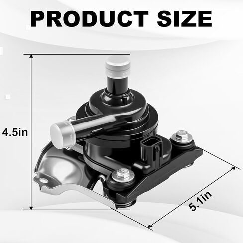 PartsFlow Engine Electric Inverter Cooler Water Pump Assembly Compatible with 2004-2009 Toyota Prius 1.5L Replace G902047031 04000-32528 in Saudi Arabia