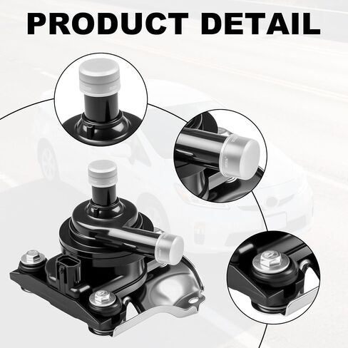 PartsFlow Engine Electric Inverter Cooler Water Pump Assembly Compatible with 2004-2009 Toyota Prius 1.5L Replace G902047031 04000-32528 in Saudi Arabia