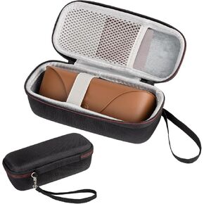 Hard Protective Case for Ray-Ban Meta Smart Glasses – Compatible with Wayfarer/Skyler/Headliner & Charging Box – Durable Travel Eyewear Case with Soft Interior & Wrist Strap (Black) in Saudi Arabia