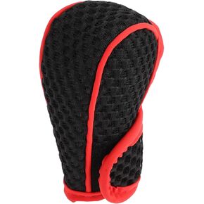 Universal Gear Shift Knob Cover Stick Shifting Handle Protector Automotive Fabric 1PcS Anti-Slip Black in Saudi Arabia