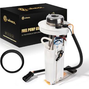 Fuel Pump Module Assembly Compatible with 1997 1998 1999 2000 2001 2002 Jeep TJ Wrangler L4 2.5L L6 4.0L 19 Gallon Tank Only Gas Replace E7115MN E7115M VANBOL0156 with Sending Unit O-ring in Kuwait