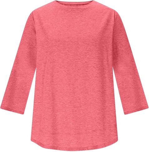 Womens Workout Tops Longline Short Sleeve Shirts Wicking Moisture Workout Running Shirts Trendy Spring Summer Outfits in Saudi Arabia