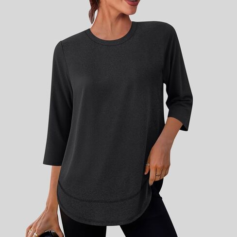 Womens Workout Tops Longline Short Sleeve Shirts Wicking Moisture Workout Running Shirts Trendy Spring Summer Outfits in Saudi Arabia