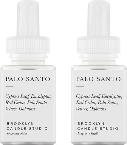 Pura & Brooklyn Candle Studio Collab - Home Scent Refill - Eco-Friendly Room Fragrances for Smart Home Air Diffuser - Each Device Refill Vial Holds Up to 120 Hours of Luxury Fragrance - Tulum (2 Pack) in Saudi Arabia