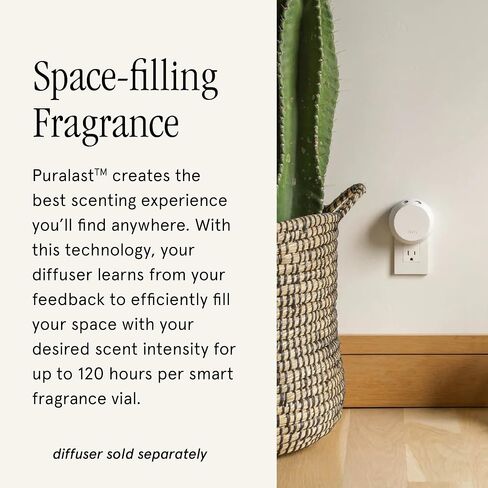 Pura & Brooklyn Candle Studio Collab - Home Scent Refill - Eco-Friendly Room Fragrances for Smart Home Air Diffuser - Each Device Refill Vial Holds Up to 120 Hours of Luxury Fragrance - Tulum (2 Pack) in Saudi Arabia