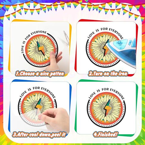 30 Pcs St. Patrick's Day Iron on Transfer Retro Shamrock Iron on Decal Irish HTV Heat Transfer Stickers Lucky Clover Vinyl Iron on Patches Ready to Press for T Shirts Clothes Jacket Bag DIY in Kuwait