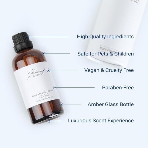 JCLOUD Sparkle Hotel Diffuser Oil, Luxury Diffuser Oils Scents for Home, Natural Essential Oils for Cold-Air & Ultrasonic Diffuser Aromatherapy, Long Lasting Home Fragrance – 3.38 Fl Oz, 100mL in Kuwait