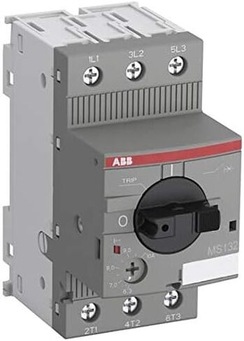 MS132-6.3 | 1SAM350000R1009 | MS132-6.3 | ABB Manual Motor Starter 4-6.3a ، 3 Pole ، On/Off/Trip Contact Position in Saudi Arabia