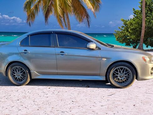 Window Visors Compatible with 2008-2017 Mitsubishi Lancer & Evo, Acrylic Smoked Aero JDM Deflectors Stick On by IKON MOTORSPORTS in Saudi Arabia