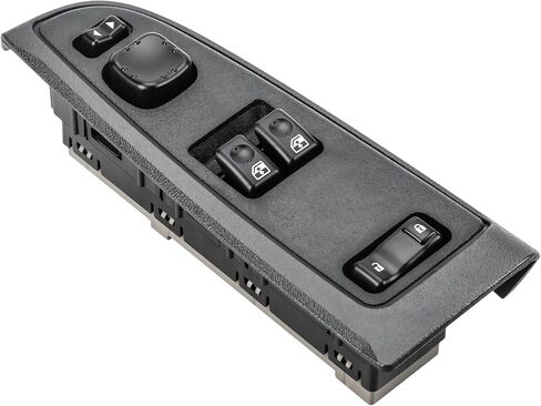 15883318 Power Window Switch with Bezel for 2003-2007 Chevy Silverado & GMC Sierra 1500 2500 3500, Front Driver Side Master Window Switch, 920-023 DWS-226 in Saudi Arabia