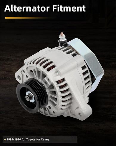 مولدات السيارات OCPTY تتناسب مع تويوتا كامري 2.2L L4 1993 1994 1995 1996 12V IR إذا استبدل 70AMP المولد و0082 13499 in Saudi Arabia