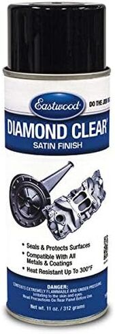 Eastwood Diamond Clear DTM والأسطح المطلية Aerosol Satin 11 أوقية | 2 عبوة in Saudi Arabia