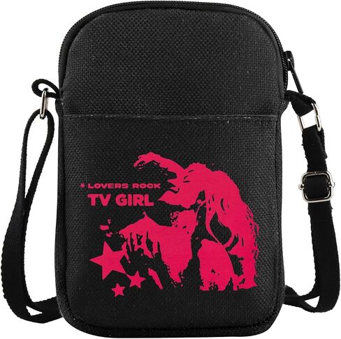 TOBGBE TV G Band Merch TV G Lovers Rock Inspired Crossbody Bag TV Girl Gift Music Merchandise For Album in Saudi Arabia