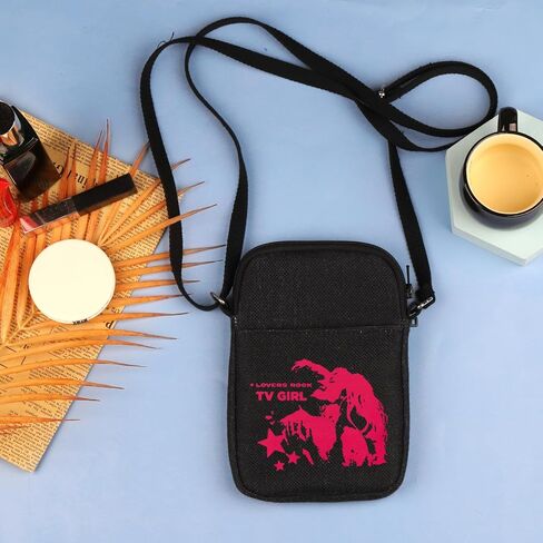 TOBGBE TV G Band Merch TV G Lovers Rock Inspired Crossbody Bag TV Girl Gift Music Merchandise For Album in Saudi Arabia