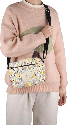 WSNANG Beauty Movie Inspired Gifts Beauty Princess Crossbody Bag Beauty Princess Lover Shoulder Bag Fairy Tale Flower Gift in Saudi Arabia