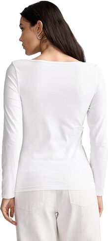Jockey Women's Activewear Organic Cotton Stretch Long Sleeve Top in Saudi Arabia