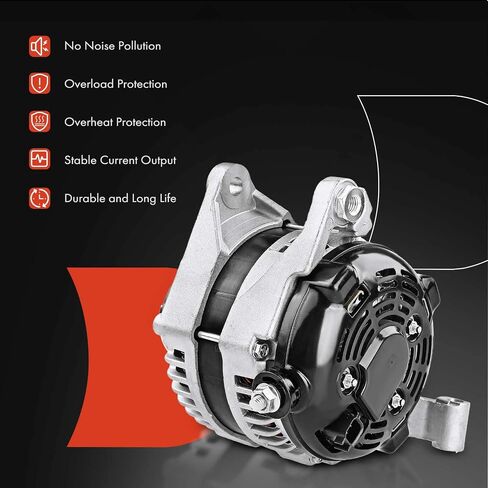 A-Premium Convaliater متوافق مع Dodge RAM 1500 07-08 ، Durango 07-09 ، Dakota 08-10 & Ram Dakota 2011 & Mitsubishi Raider ، 3.7L 4.7L ، 12V 136A CW 6-Grove Pulley ، استبدال# 421000-0591 ، 421000-0430 in Saudi Arabia