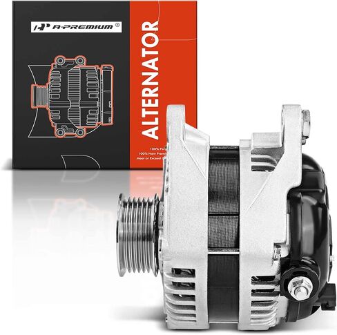 A-Premium Convaliater متوافق مع Dodge RAM 1500 07-08 ، Durango 07-09 ، Dakota 08-10 & Ram Dakota 2011 & Mitsubishi Raider ، 3.7L 4.7L ، 12V 136A CW 6-Grove Pulley ، استبدال# 421000-0591 ، 421000-0430 in Saudi Arabia