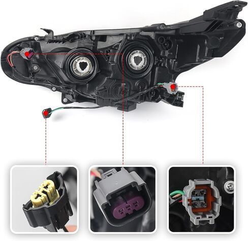 تجميع المصباح LED LED LED مناسب لـ Nissan Sentra S/SV 2020 2021 2022 LH PRESSION OE ASSER PRESSION NI2502277 Left Driver Side in Kuwait