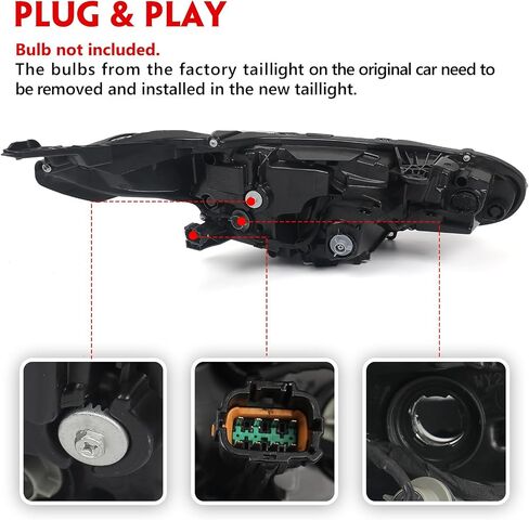 تجميع المصباح LED LED LED مناسب لـ Nissan Sentra S/SV 2020 2021 2022 LH PRESSION OE ASSER PRESSION NI2502277 Left Driver Side in Kuwait
