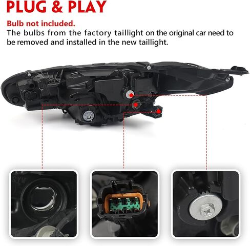 تجميع المصباح LED LED LED مناسب لـ Nissan Sentra S/SV 2020 2021 2022 LH PRESSION OE ASSER PRESSION NI2502277 Left Driver Side in Kuwait
