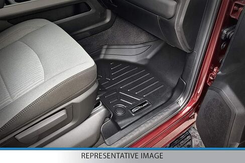 SMARTLINER Custom Fit Floor Mats 2 Row Liner Set Compatible with 2017-2025 Audi A4 / S4 Sedan / A4 Allroad in Saudi Arabia