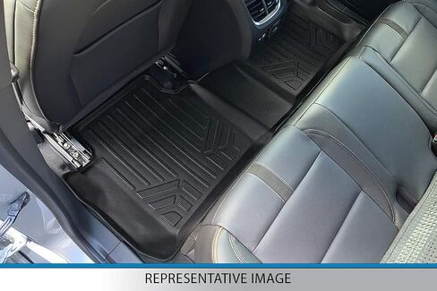 SMARTLINER Custom Fit Floor Mats 2 Row Liner Set Compatible with 2017-2025 Audi A4 / S4 Sedan / A4 Allroad in Saudi Arabia