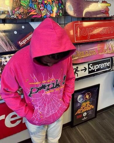 Spider Hoodies Y2k Pullover Sweatshirt for Women Men Spider Web Hoodie Unisex Graphic Hoodies Y2k Sweatshirt Streetwear in Saudi Arabia