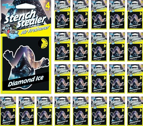 Car Air Fresheners- Long Lasting Scent, Odor Eliminator, Home Essentials, Fresh Fragrance- 96 Pack- Hawaiian in Kuwait