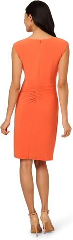 Adrianna Papell Women's Keyhole Jersey Short Dress in Saudi Arabia