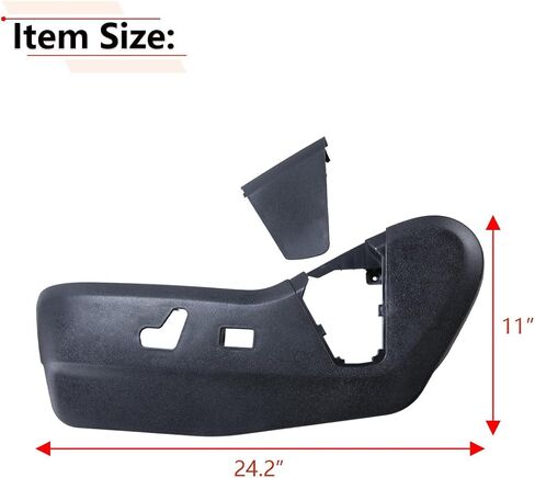 RLB-HILON Driver Side Seat Panel Trim with Small Cover, Fit for Dodge Grand Caravan 2011-2020 Year, Fit for Chrysler Town and Country 2011-2016 Year in Saudi Arabia