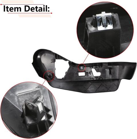 RLB-HILON Driver Side Seat Panel Trim with Small Cover, Fit for Dodge Grand Caravan 2011-2020 Year, Fit for Chrysler Town and Country 2011-2016 Year in Saudi Arabia