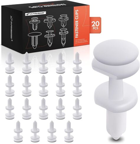 A-Premium 20pcs لوحة باب Nylon Door Pane Clips Push-type متوافق مع شيفروليه تاهو ، الضواحي ، السترة ، بيك آب ، C1500 Suburban ، C2500 ، K1500 & GMC Yukon ، Jimmy ، Pickup-Hole 6.35mmmm. in Saudi Arabia