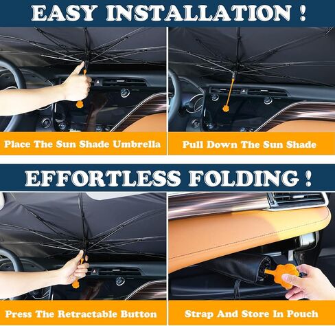 Purple Starry Nights Car Windshield Sun Shade Umbrella - 57" x 31" Funny Car Umbrella Sun Shade Cover UV Rays & Heat Sun in Saudi Arabia