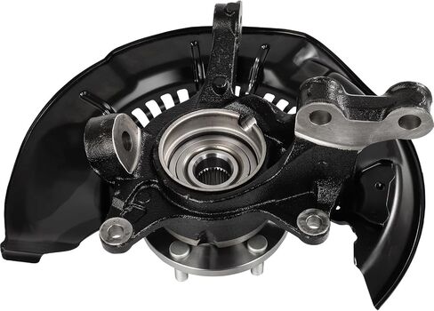 SCITOO Front Driver Side Wheel Hub Bearing & Steering Knuckle Assembly 698-433 Fit for Toyota Highlander 2008-2013 FWD, for Toyota Highlander 2014-2017 in Saudi Arabia