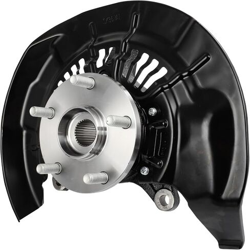 SCITOO Front Driver Side Wheel Hub Bearing & Steering Knuckle Assembly 698-433 Fit for Toyota Highlander 2008-2013 FWD, for Toyota Highlander 2014-2017 in Saudi Arabia