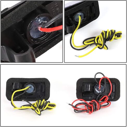سلالة السيارات 4pc مقطورة سرير دالي السرير LED علامة جانبية ضوء متوافق مع Chevy Silverado/GMC Sierra 2500HD 3500HD 15-19 Clear in Kuwait