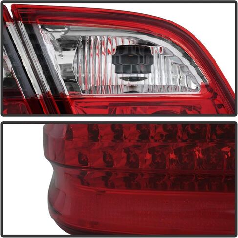 Acanii-لعام 1996-2002 Mercede-Benz W210 E300 E320 E430 E55 Red Clear LED LED LIGH in Saudi Arabia