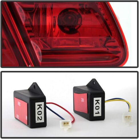 Acanii-لعام 1996-2002 Mercede-Benz W210 E300 E320 E430 E55 Red Clear LED LED LIGH in Saudi Arabia