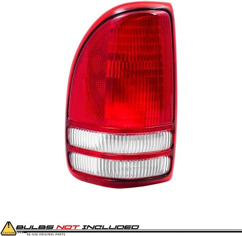 EPIC LIGHTING Halogen Replacement Spec Tail Lights Compatible with DODGE 97-04 DAKOTA [ CH2800126 CH2801126 55055113 55055112 ] Pair in Saudi Arabia