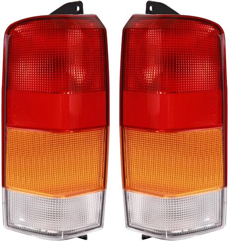 Tail Lights Assembly Compatible with 1997-2001 Jeep Cherokee, Rear Light Taillights Replacement # CH2800128 CH2801128 in Kuwait
