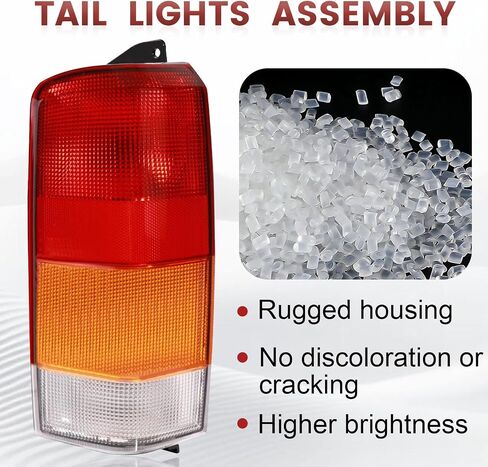Tail Lights Assembly Compatible with 1997-2001 Jeep Cherokee, Rear Light Taillights Replacement # CH2800128 CH2801128 in Kuwait