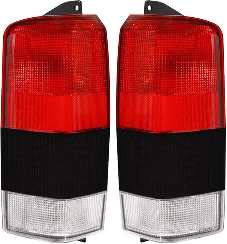 Tail Lights Assembly Compatible with 1997-2001 Jeep Cherokee, Rear Light Taillights Replacement # CH2800128 CH2801128 in Kuwait