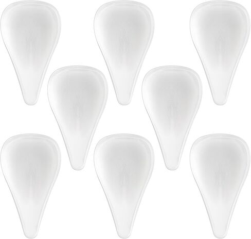 Geyoga 8 Pcs Camels Pads Toes Concealer Seamless Hider Reusable Silicone Anti Camels Cover Insert Guard for Women Girls in Kuwait